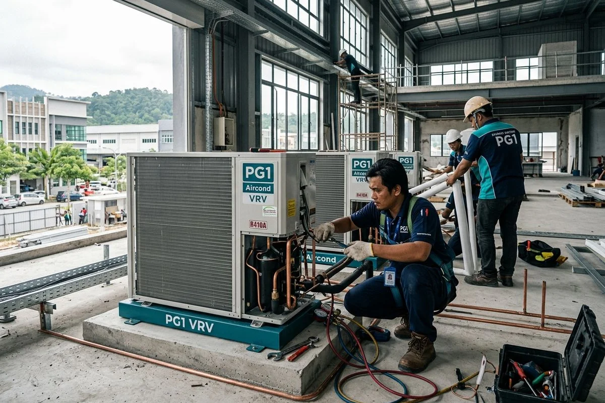 PG1 Aircond service in Batu Kawan