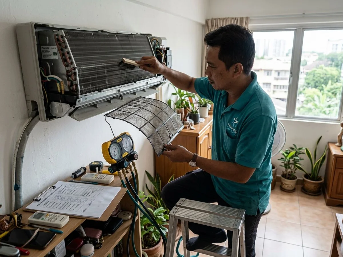 Pre-monsoon aircon inspection checklist